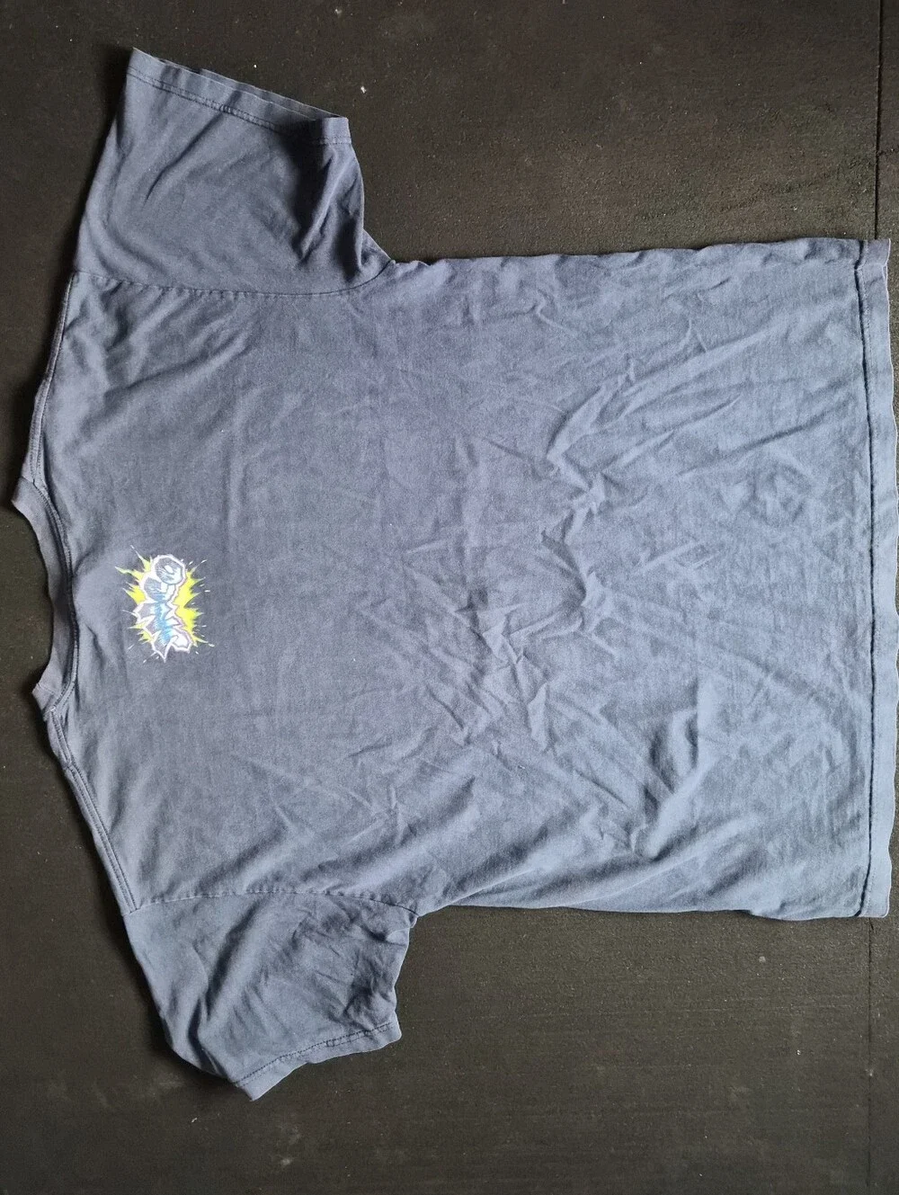 Vintage 90s Y2k JNCO Faded 100% Cotton Skater Tshirt - Picture 6 of 7